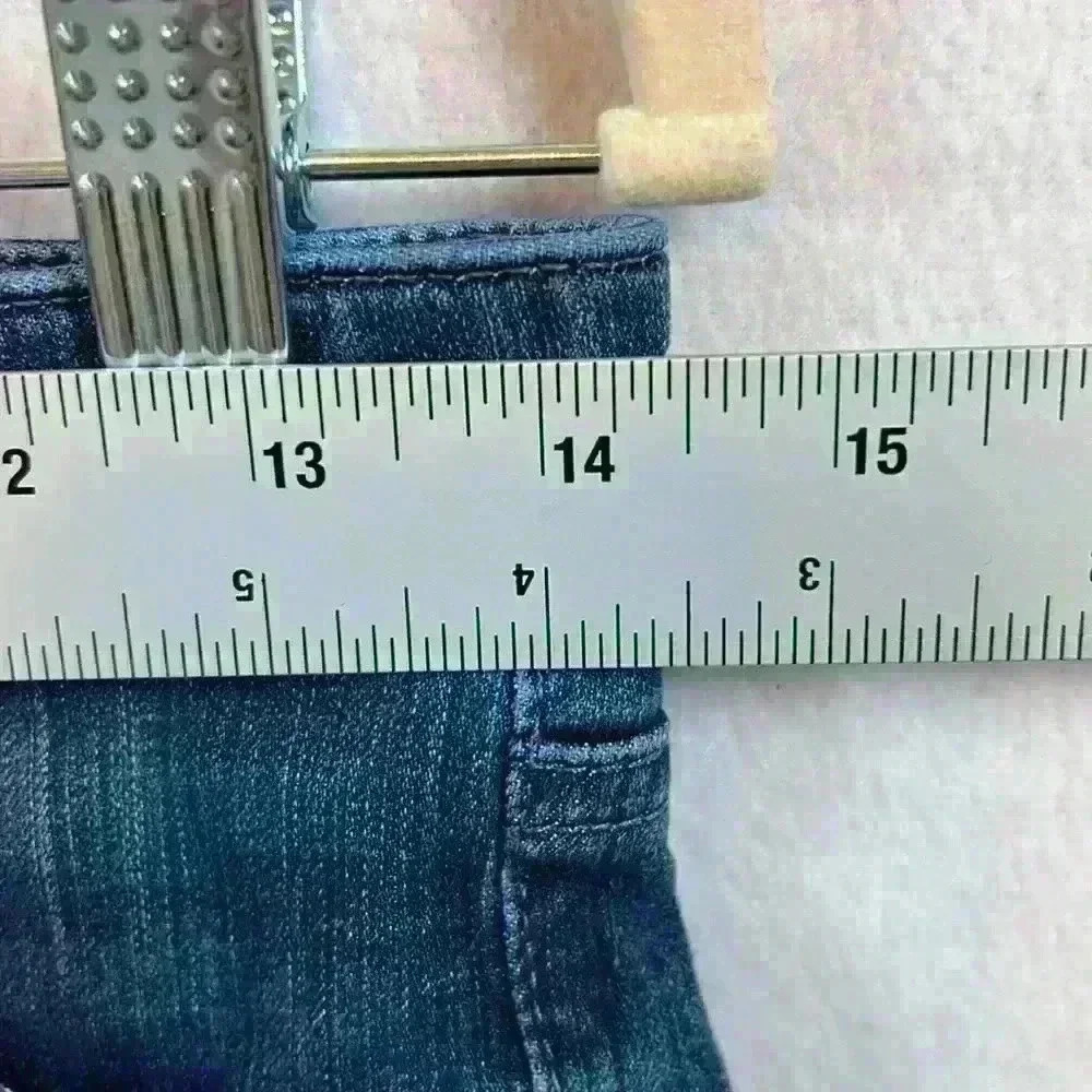 AG Adriano Goldschmied Jeans Size 27R Medium Wash Mid Rise Cigarette - Picture 11 of 12